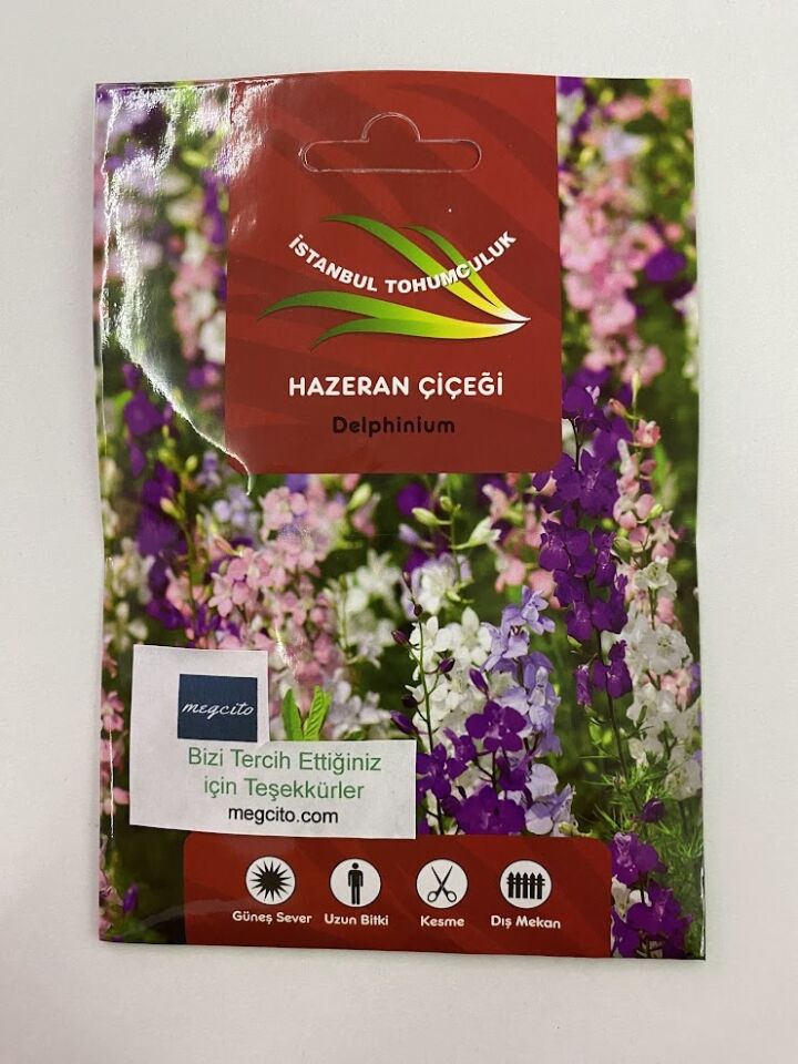 HAZERAN ( ÇOKLU TOHUM ) - 200 Tohum - KARIŞIK Renk