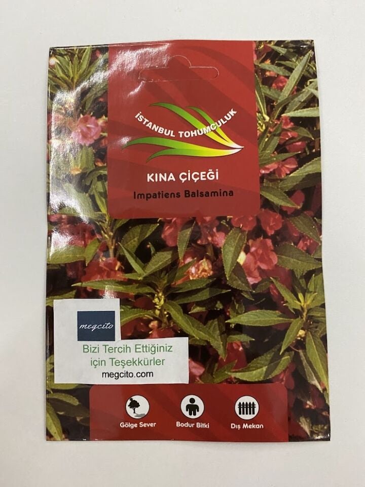 KINA ÇİÇEĞİ ( ÇOKLU TOHUM ) - 75 Tohum - KARIŞIK Renk