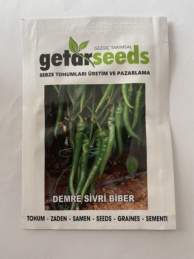 BİBER DEMRE ( ÇOKLU TOHUM ) - 5 Gram