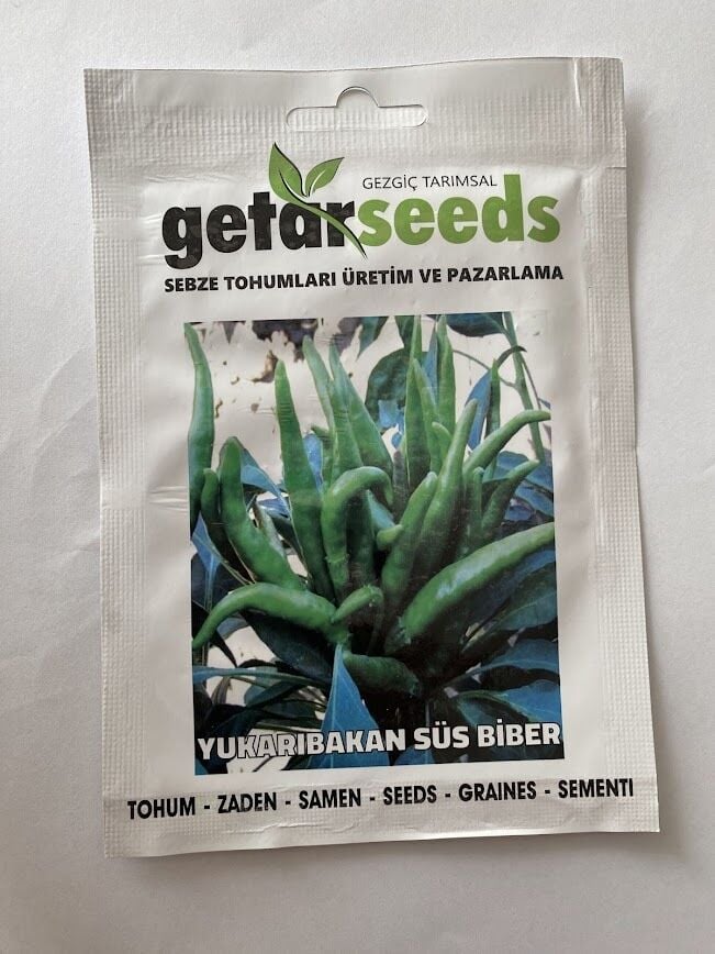 BİBER SÜS YUKARIBAKAN ( ÇOKLU TOHUM ) - 3 Gram
