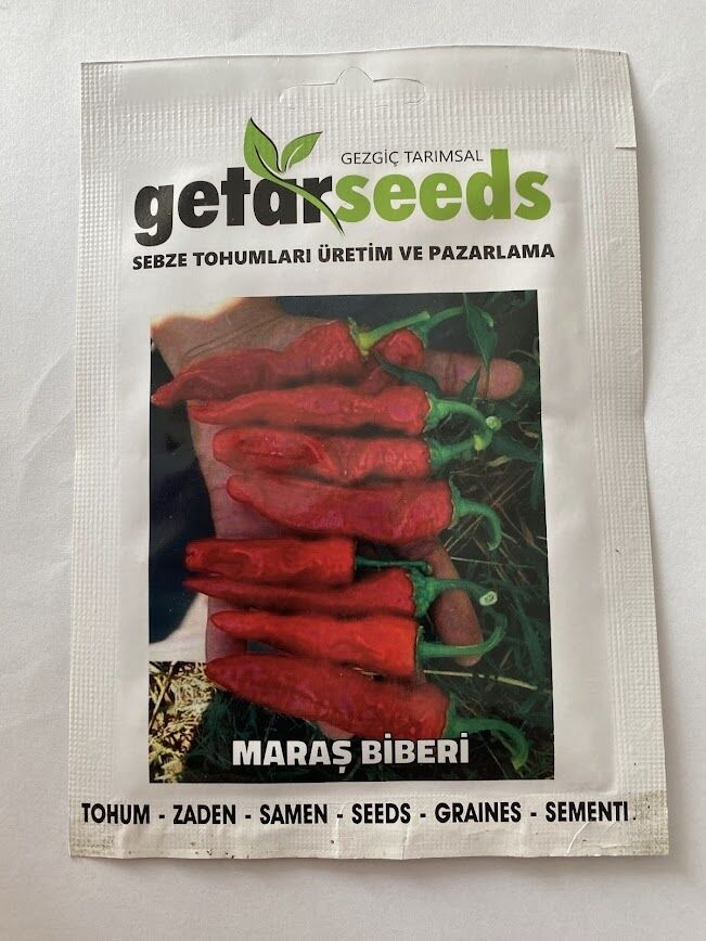 BİBER MARAŞ  ( ÇOKLU TOHUM ) - 5 Gram