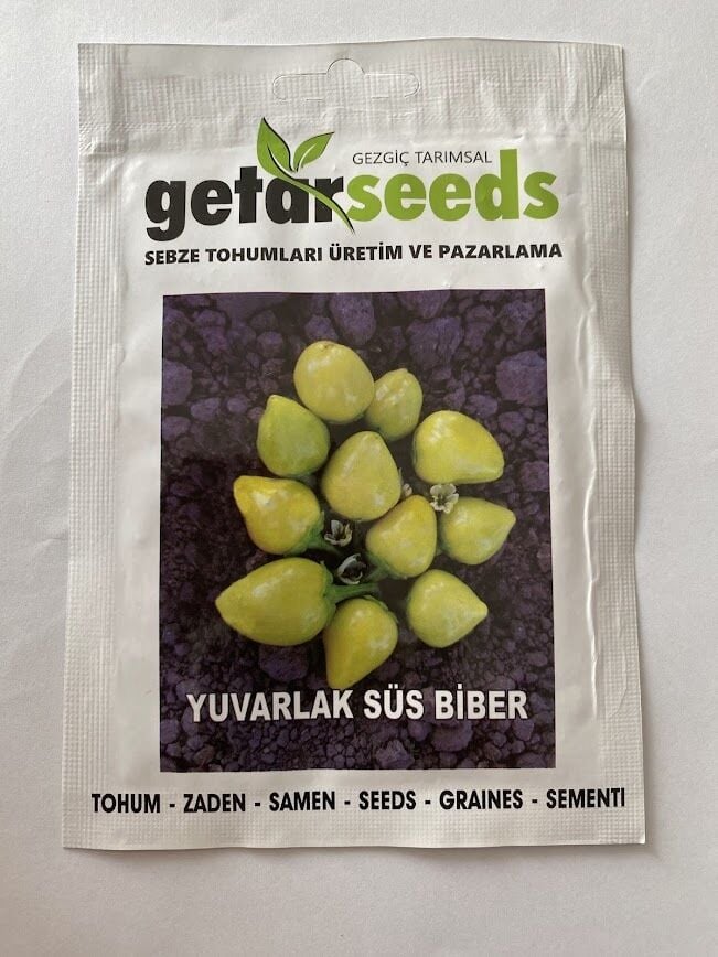 YUVARLAK SÜS BİBER ( ÇOKLU TOHUM ) - 3 Gram