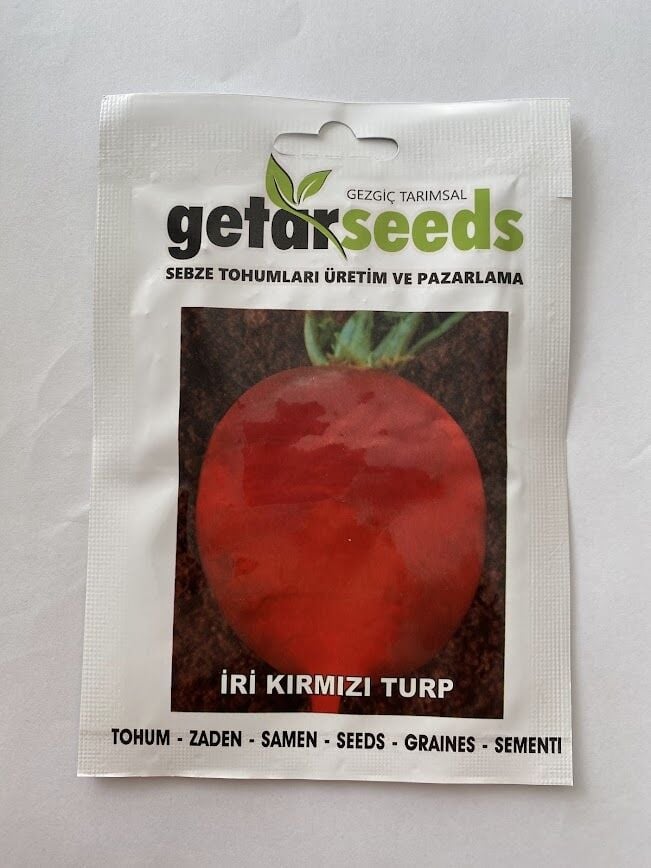 TURP İRİ KIRMIZI ( ÇOKLU TOHUM ) - 10 Gram