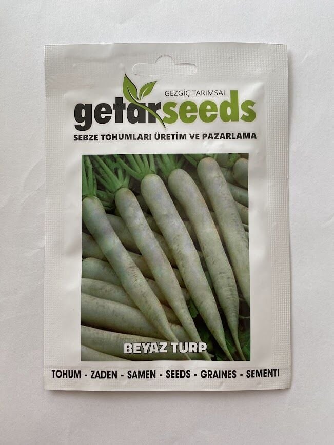 TURP ÇİN BEYAZ ( ÇOKLU TOHUM ) - 5 Gram