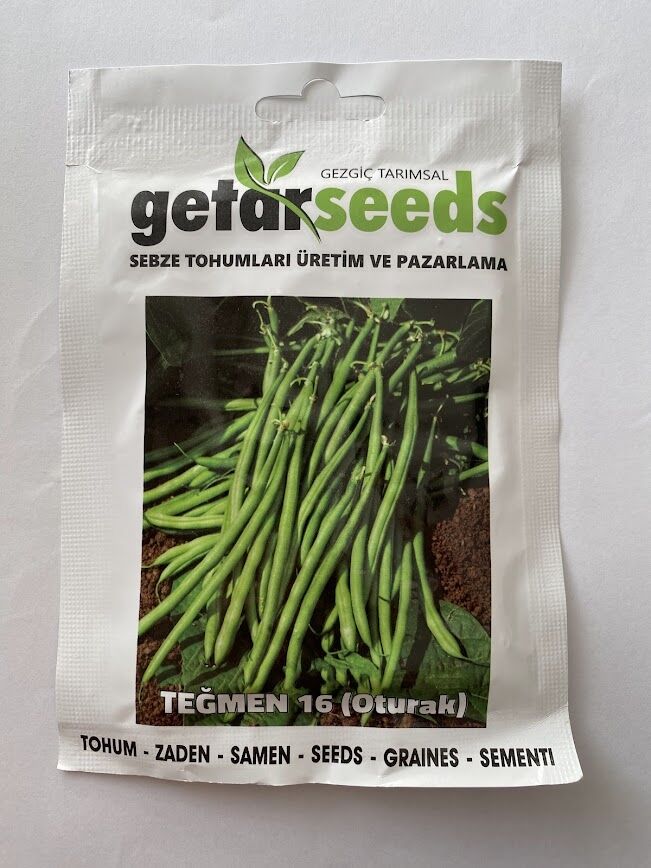 FASULYE TEĞMEN OTURAK ( ÇOKLU TOHUM ) - 25 Gram