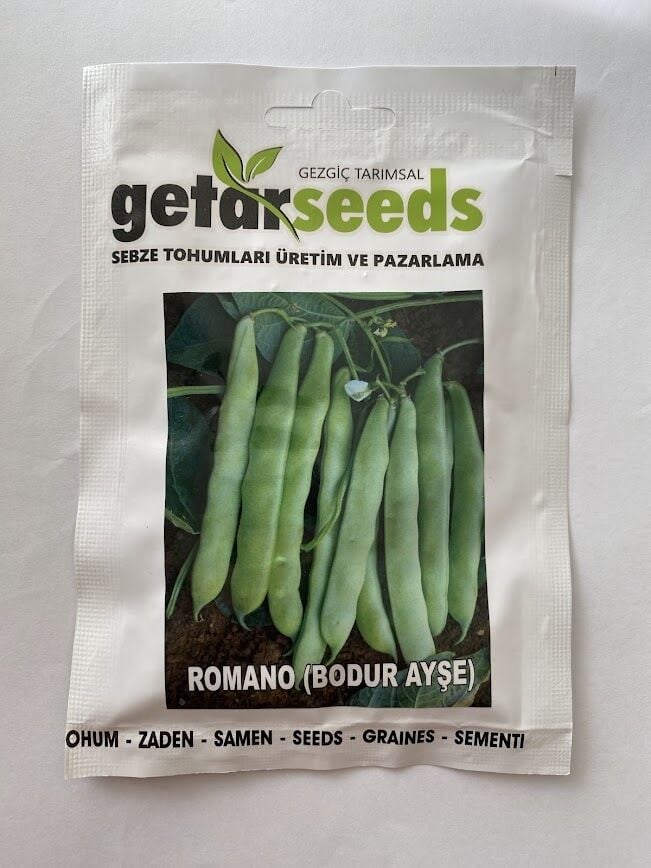 FASULYE ROMANO OTURAK ( ÇOKLU TOHUM ) - 25 Gram