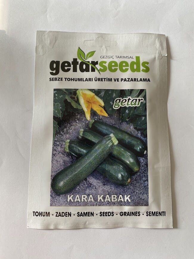 KARA KOLSUZ KABAK ( ÇOKLU TOHUM ) - 5 Gram