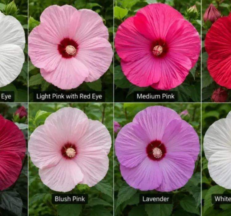 Japon Gülü Hibiscus Karışık Renk - Saksılık 5 Tohum